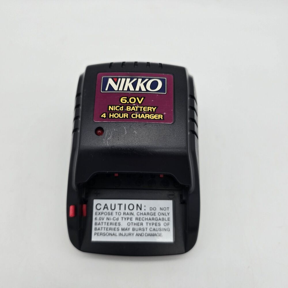 NIKKO 6.0V NiCd Battery 4 Hour Charger 1264 - No Battery Pack
